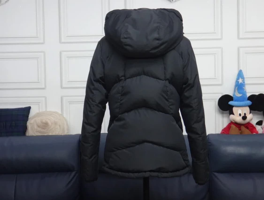 (55size) 노스페이스 여성 블랙 포카라 다운 자켓 상품이미지2