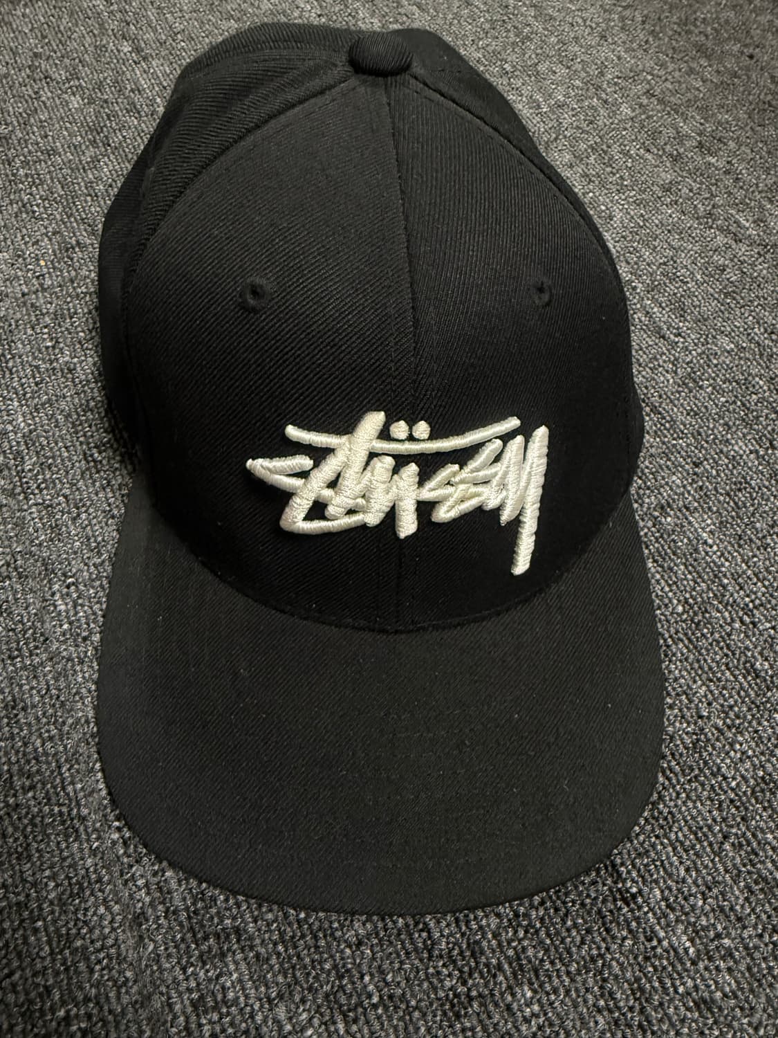 스투시 울 스냅백 캡 (Stussy Wool Snapback Cap) 상품이미지1