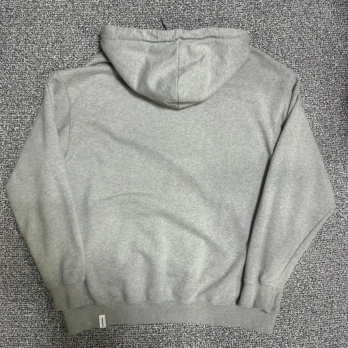 (XL) 마하그리드 로고 후드티 캐주얼 그레이 상품이미지4