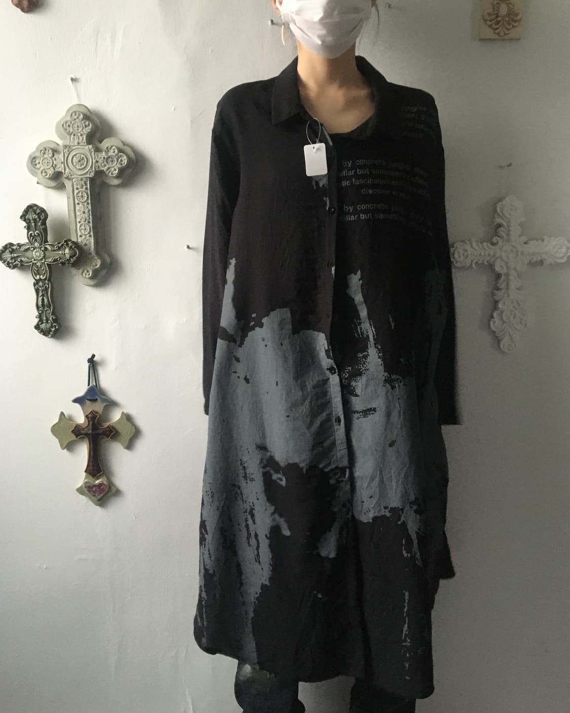 Printing long shirt 상품이미지1