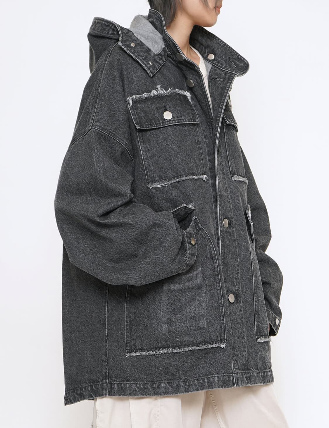 ISSUETHINGS 이슈띵즈 type45 데님파카 아프레쎄 안셀름결 상품이미지7