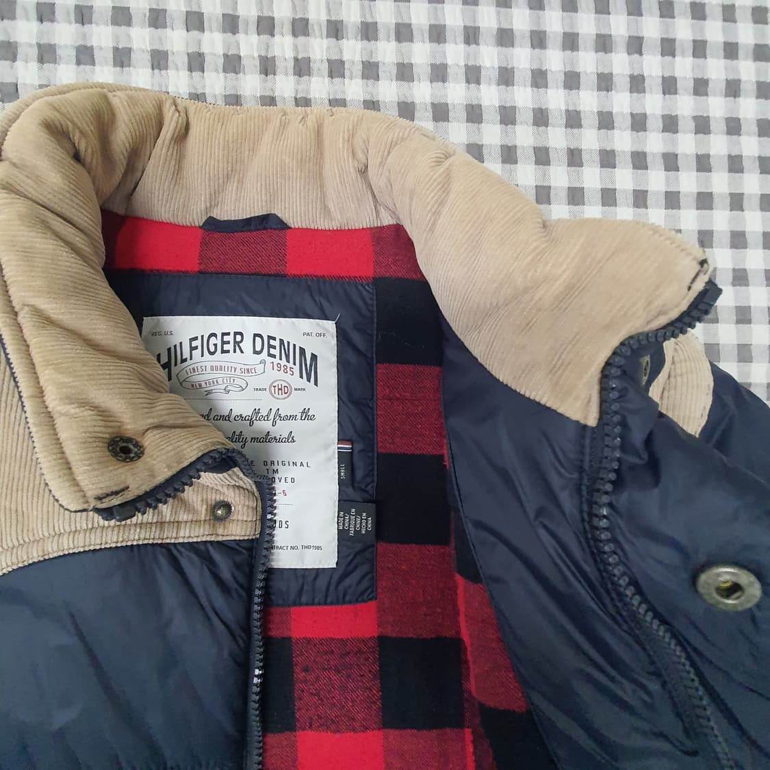 타미힐피거 숏 패딩 남자90~95 상품이미지7