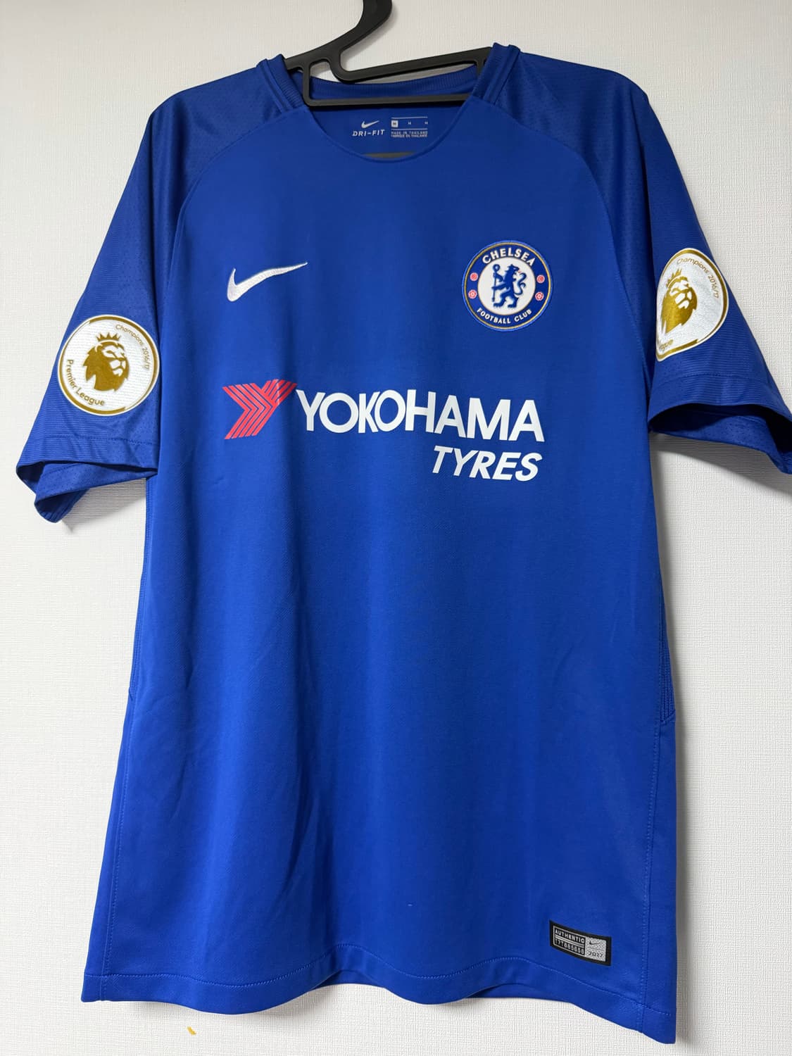 17-18 아자르 첼시 홈 어센틱 상품이미지2