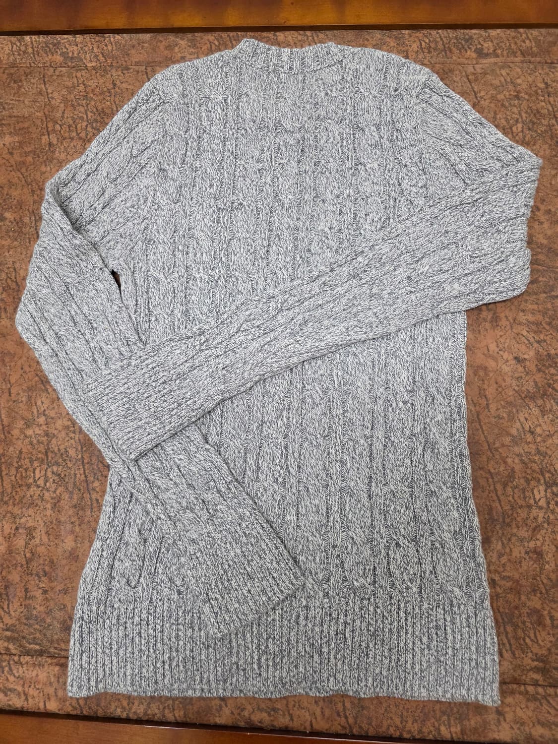 아베크롬비 캐시미어 블렌드 케이블 니트 M 상품이미지8