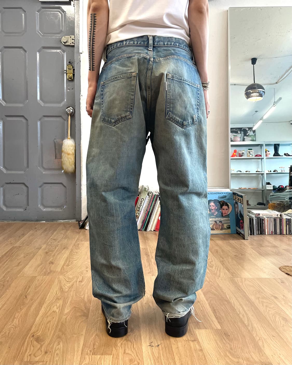 [32] whiz 디스트레스드 데님 팬츠 상품이미지3