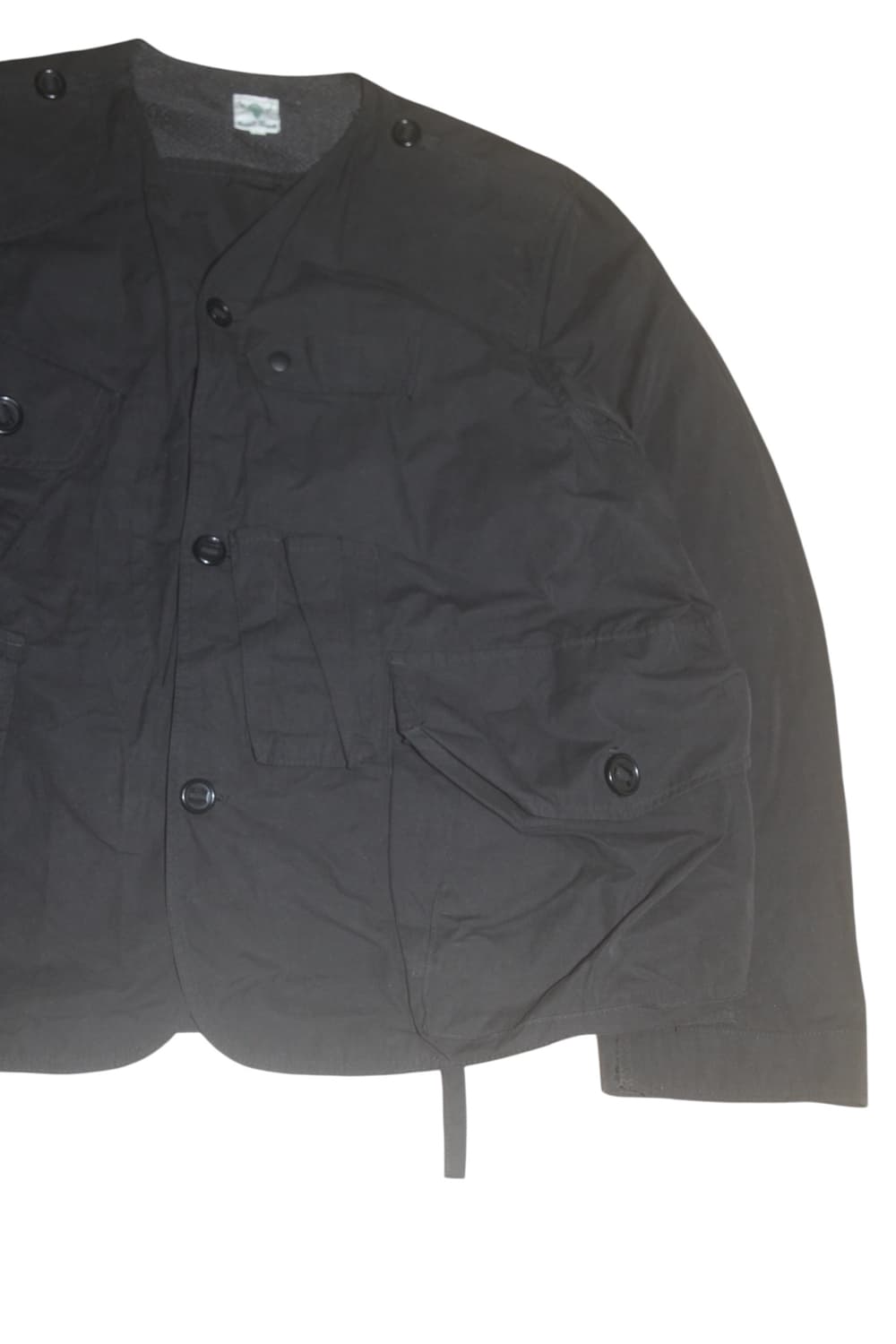 남이서팔 텐카라 왁스드 자켓 블랙 L 상품이미지5