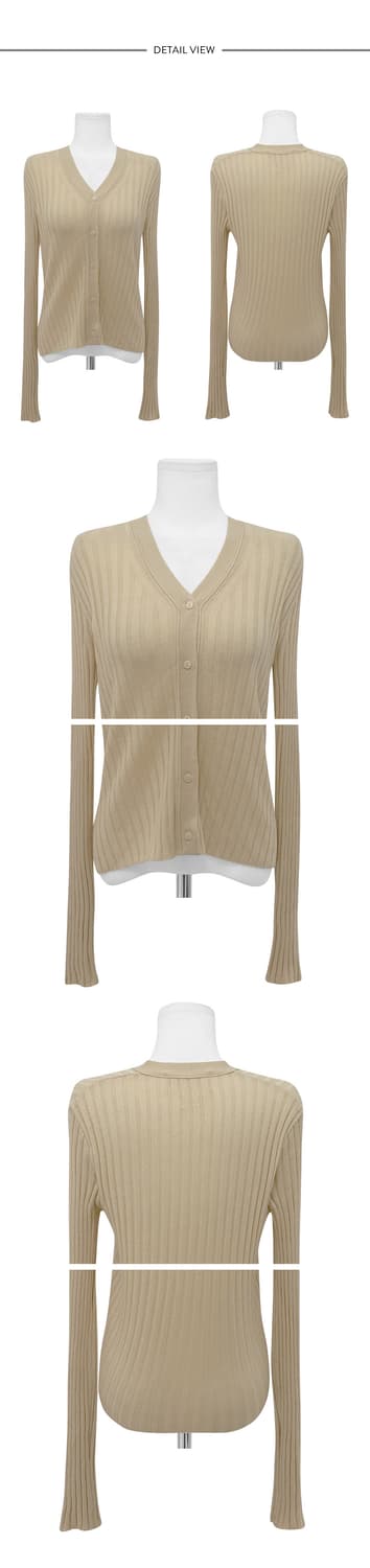 택ㅇ새제품) 메이베비이비 골지 가디건 버터베이지 상품이미지9