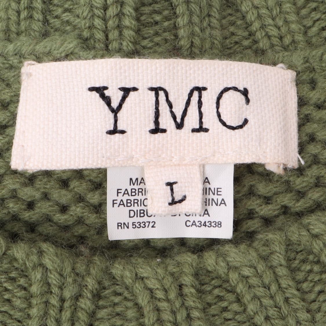 YMC 컬러 스트라이프 울 니트 스웨터 상품이미지8