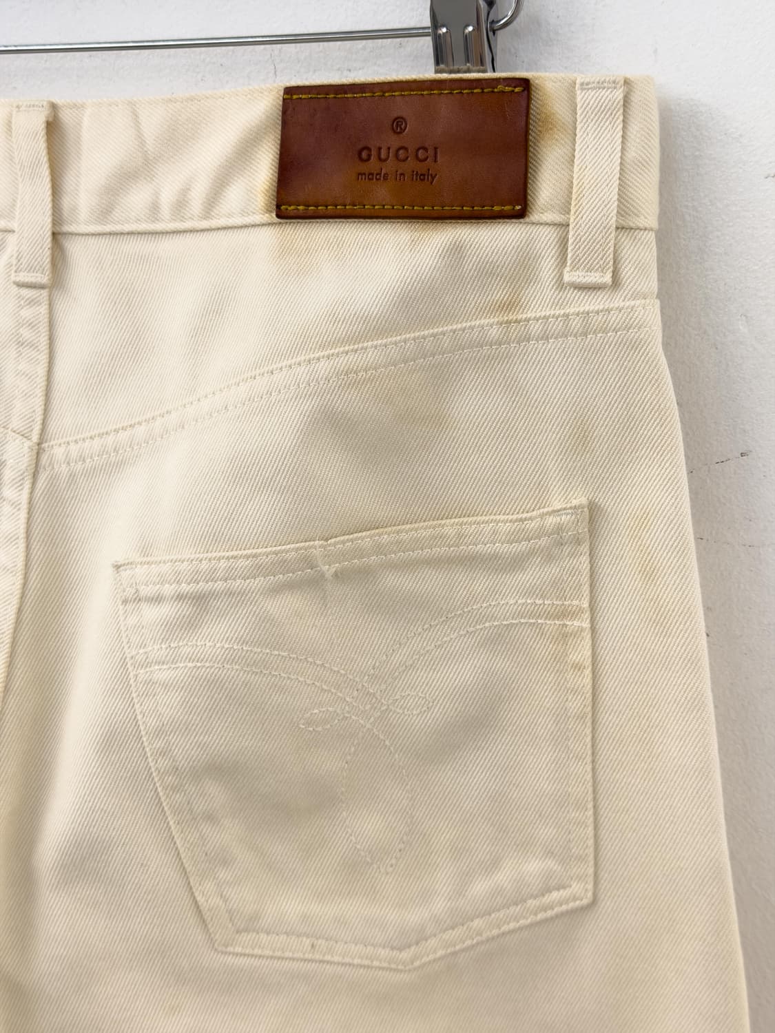 90s 구찌 데님 팬츠 상품이미지2