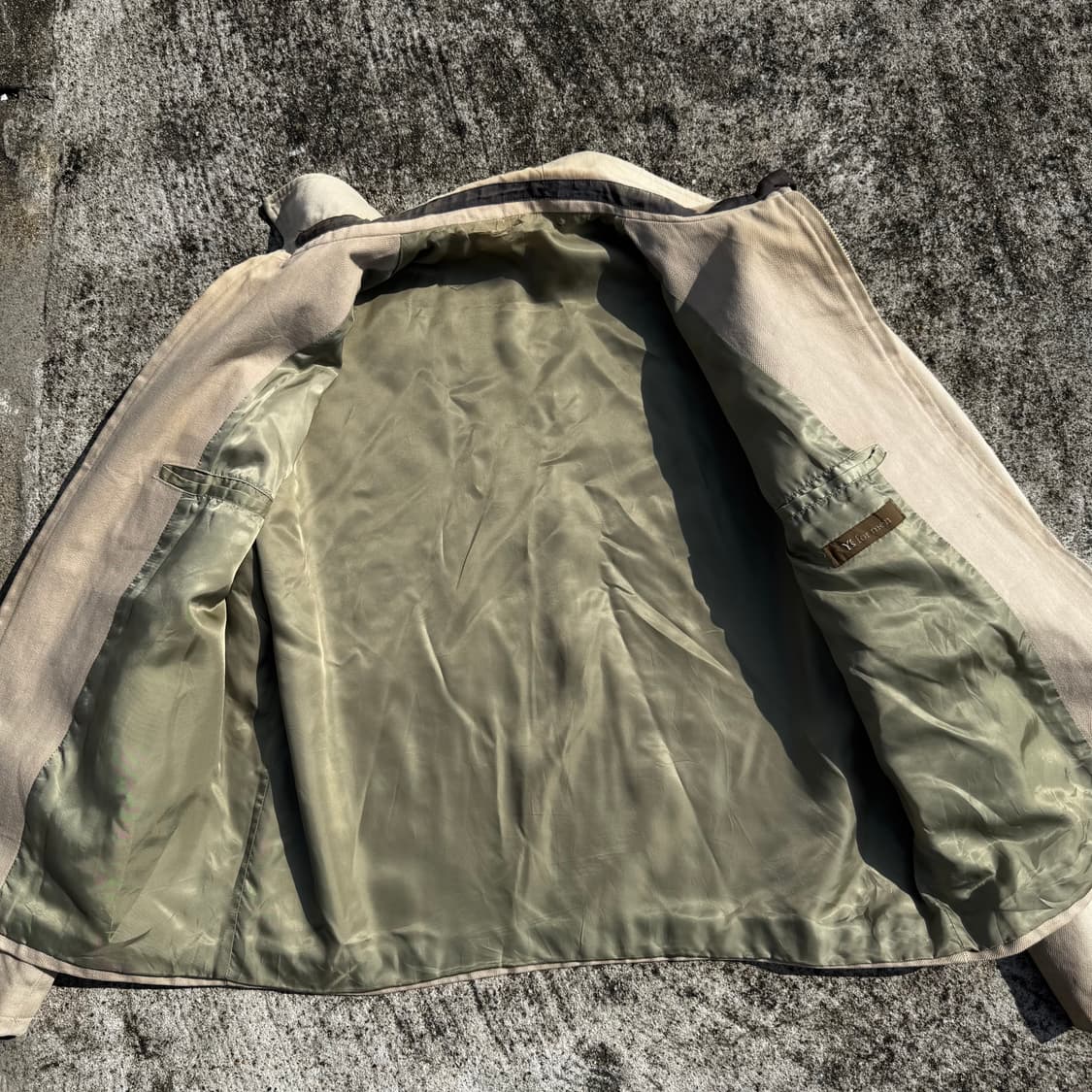 [L] Y's For men 코튼 트윌 집업 자켓 상품이미지2