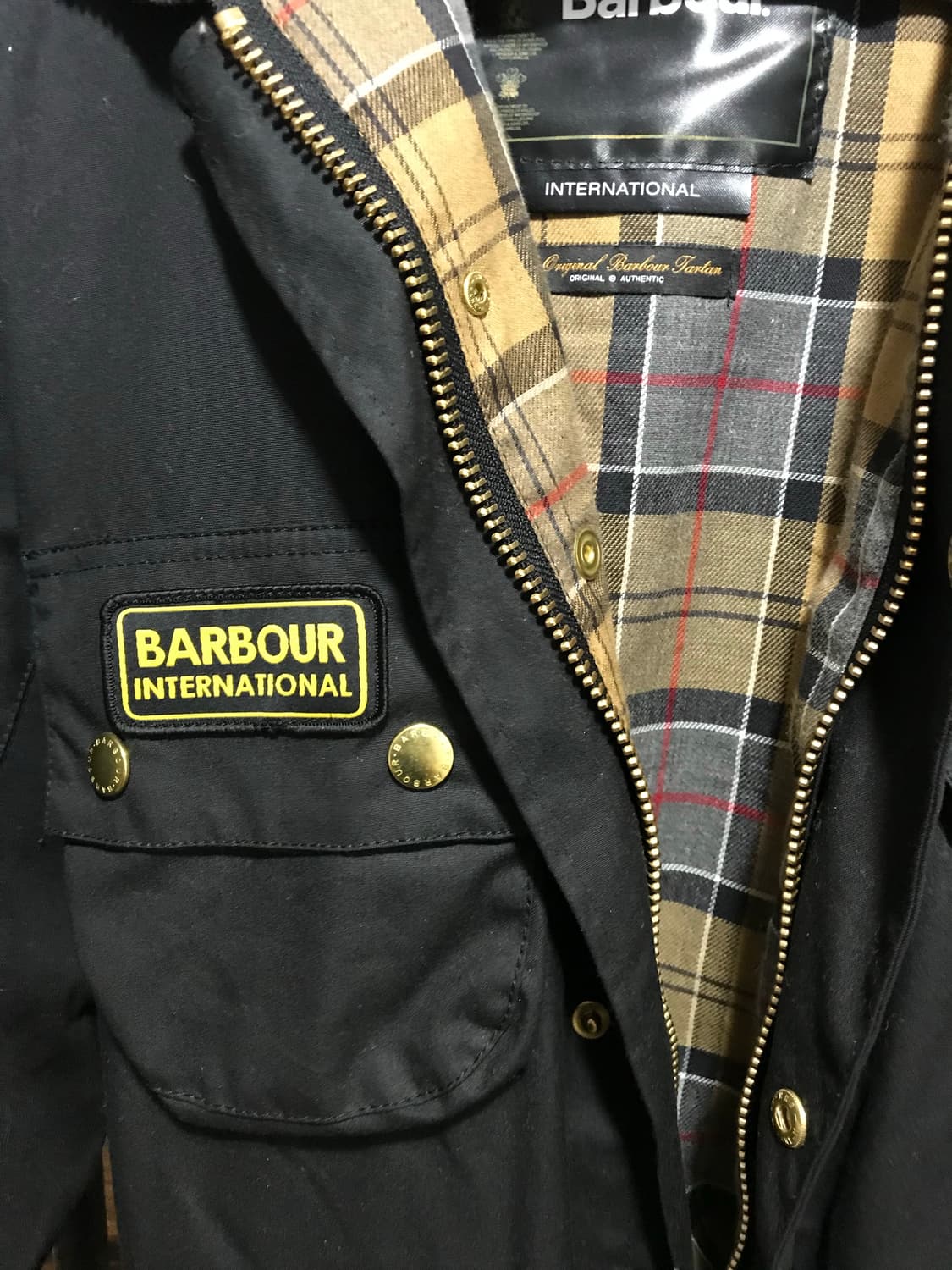 Barbour A7 belted jacket 상품이미지7