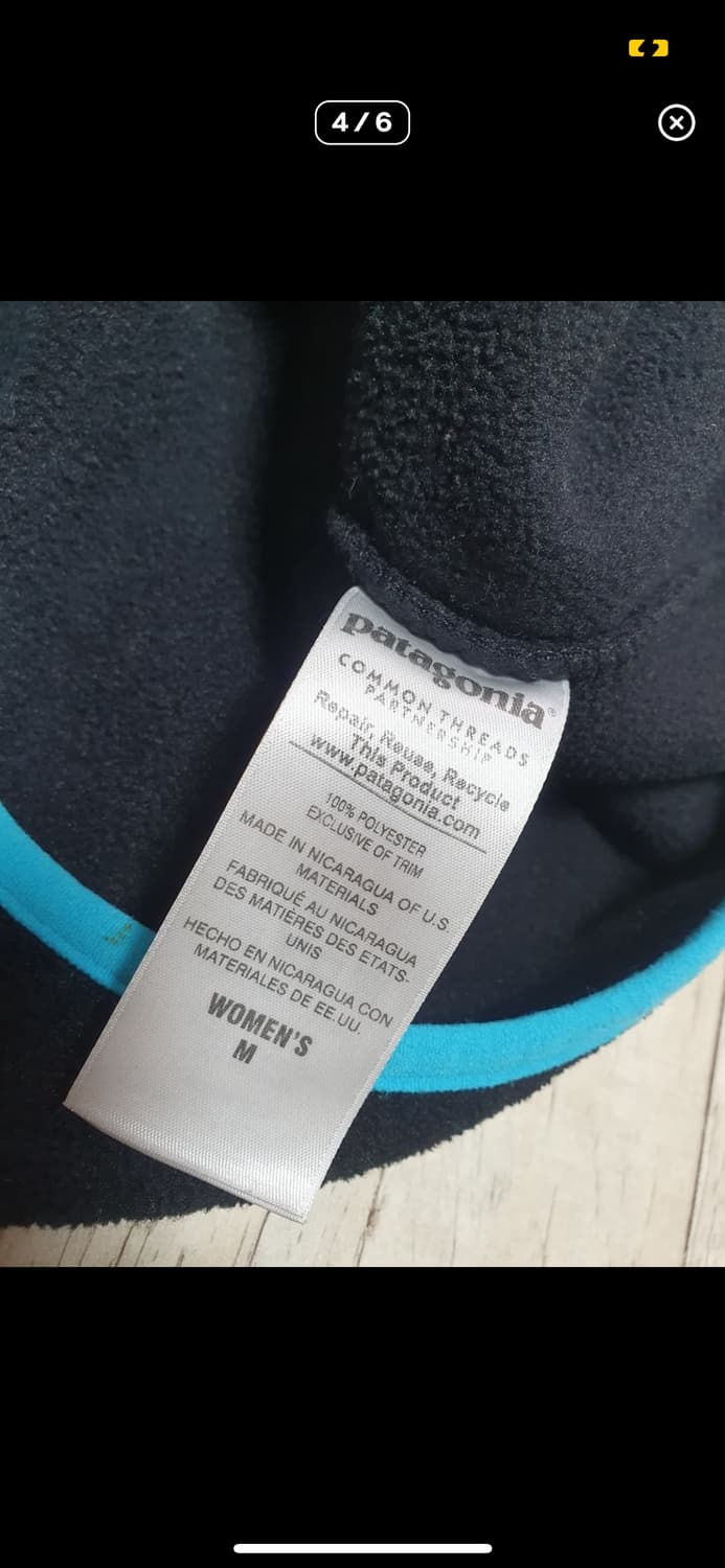 파타고니아 우먼즈 신칠라 블랙 M 상품이미지4