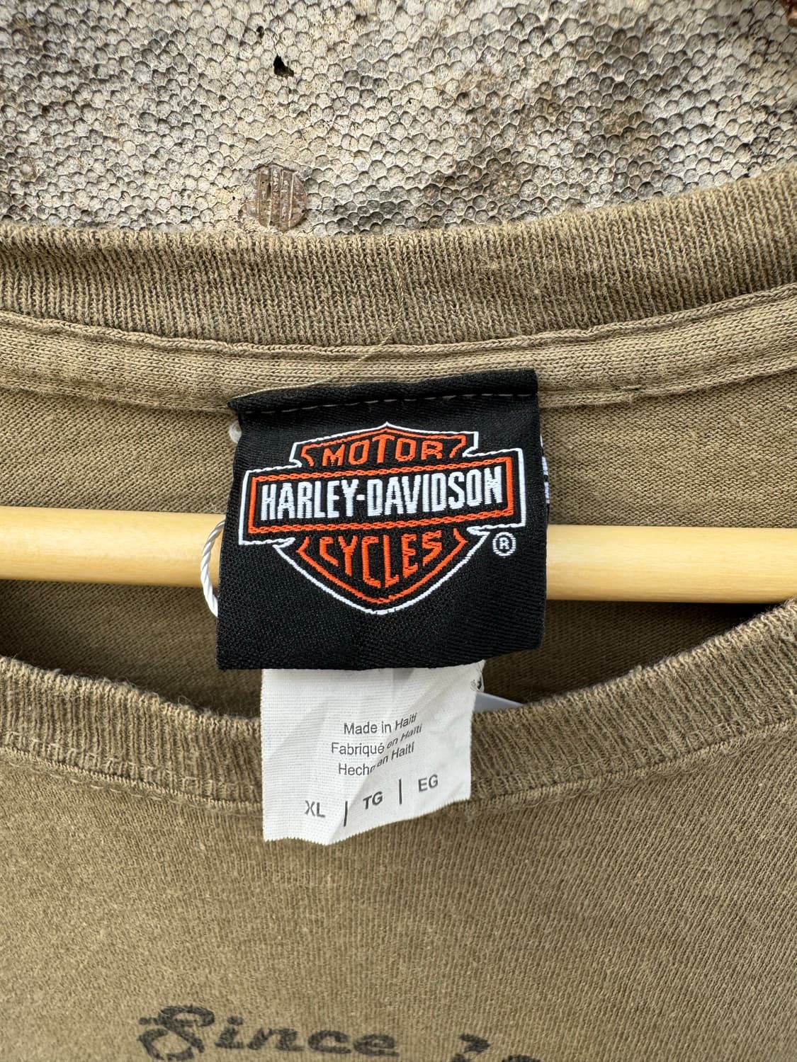 할리데이비슨 빈티지 2018 프린팅 반팔 티셔츠 xl 상품이미지5