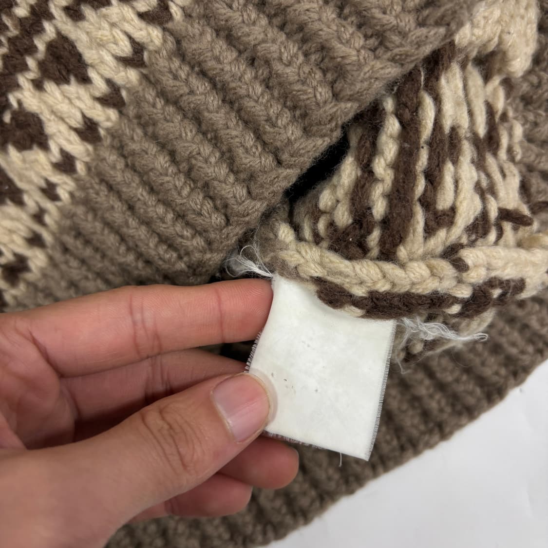 폴로 진스 성조기 코위찬 니트 집업 상품이미지9