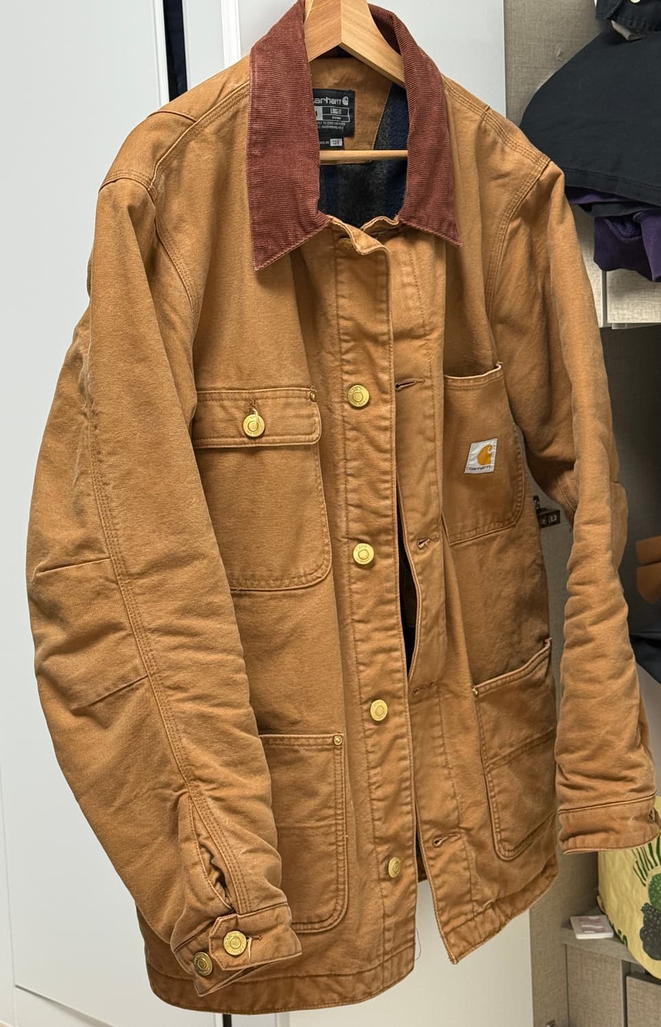 칼하트 펌 덕 초어코트 브라운 C-01 상품이미지1