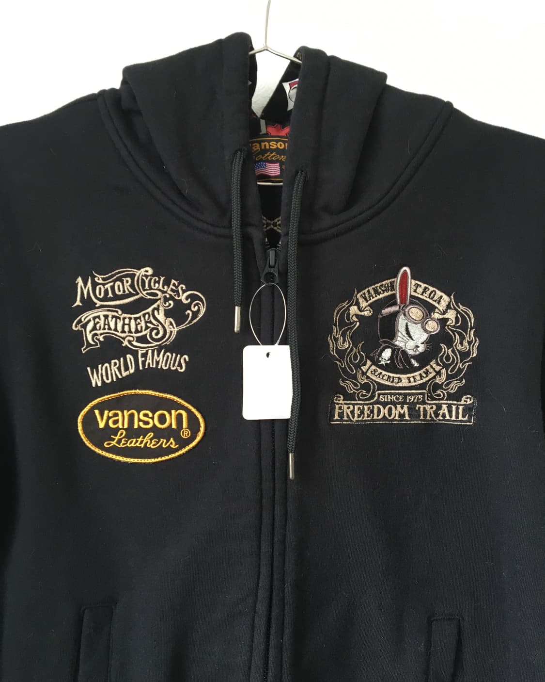 Vanson x tfoa hood zip up 상품이미지3
