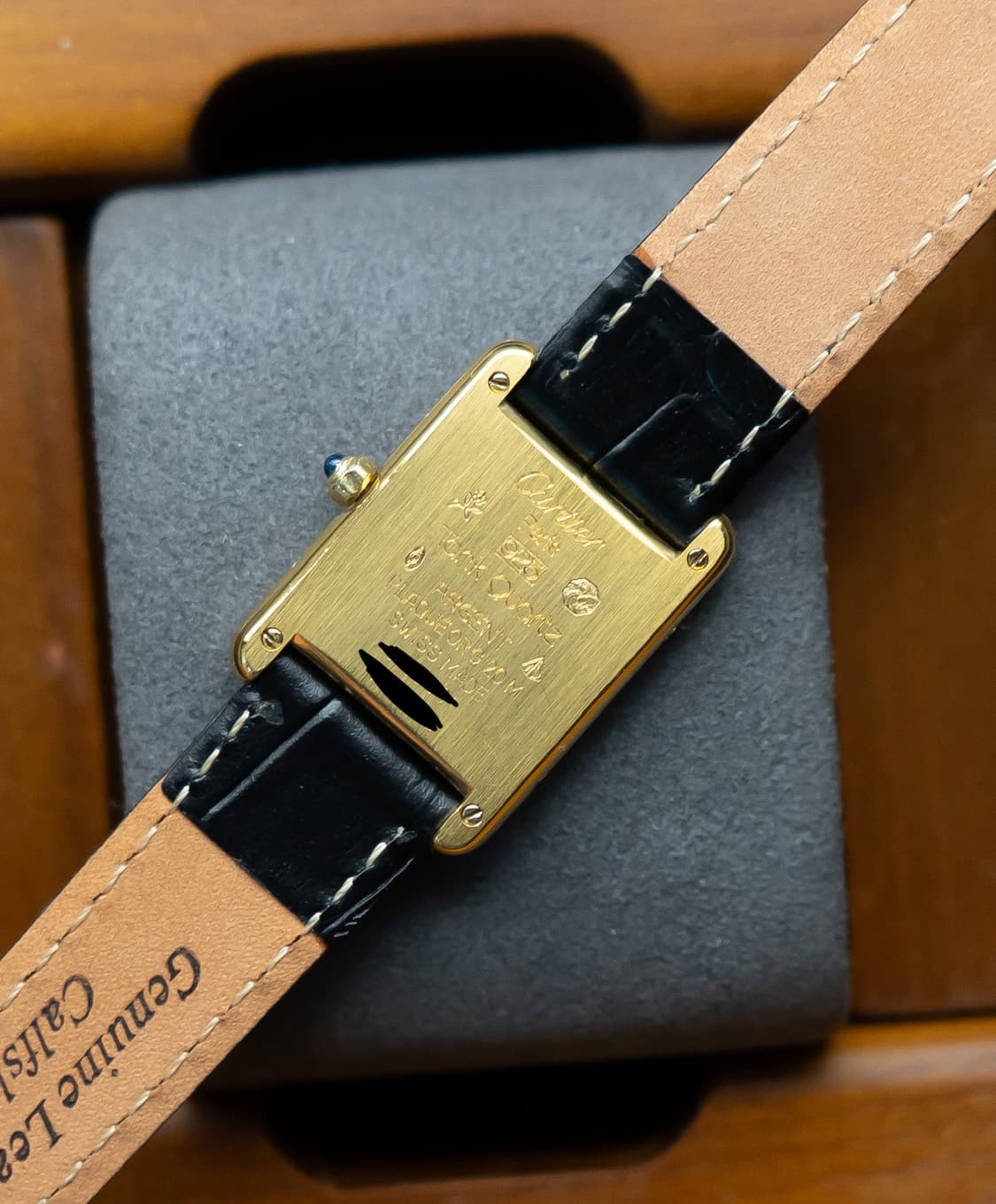 까르띠에 머스트 탱크 sm 쿼츠 빈티지 시계 상품이미지2