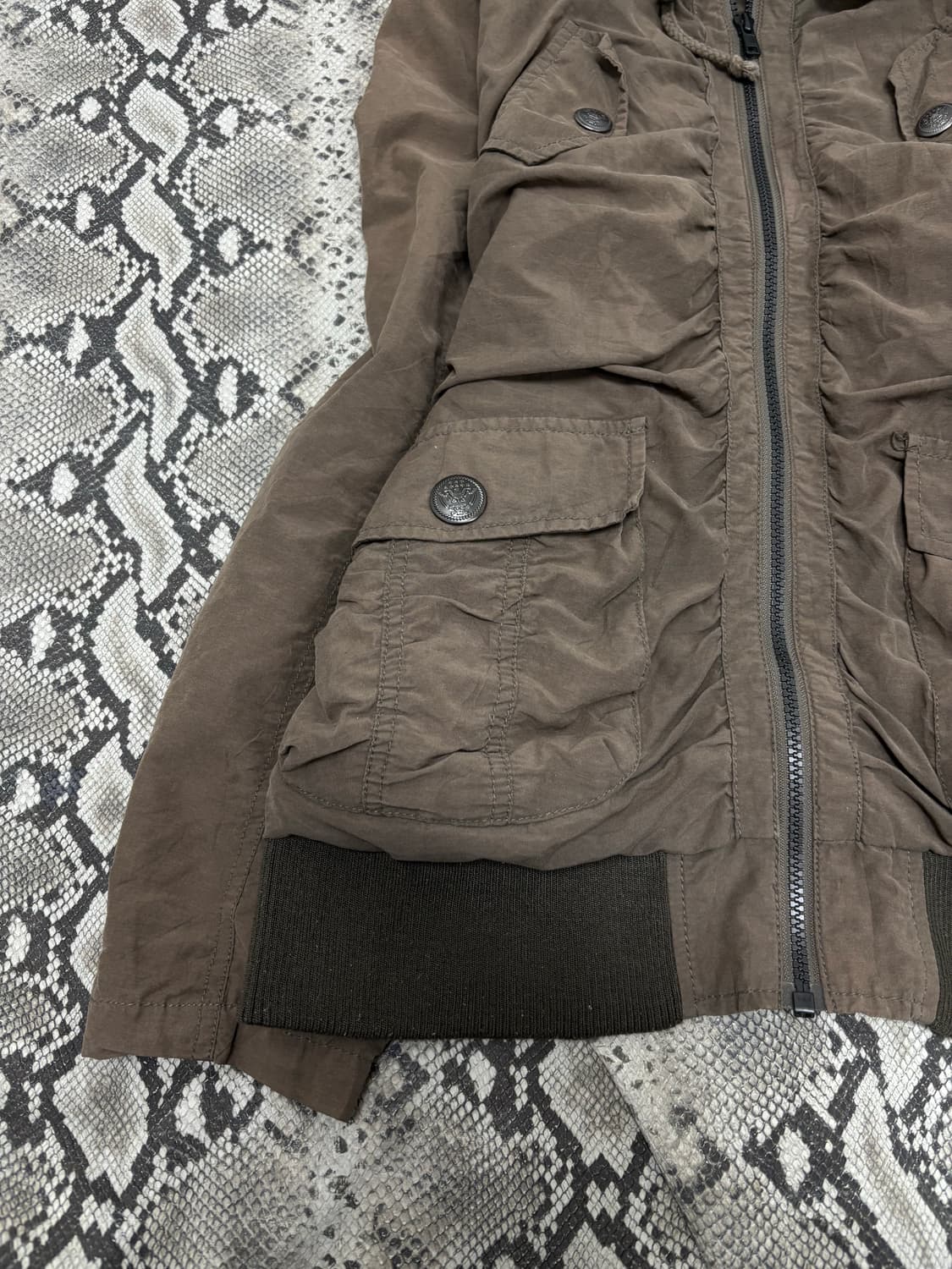 [CORNFLAKE]Bono-Hoodie Shirring Grunge J 상품이미지6