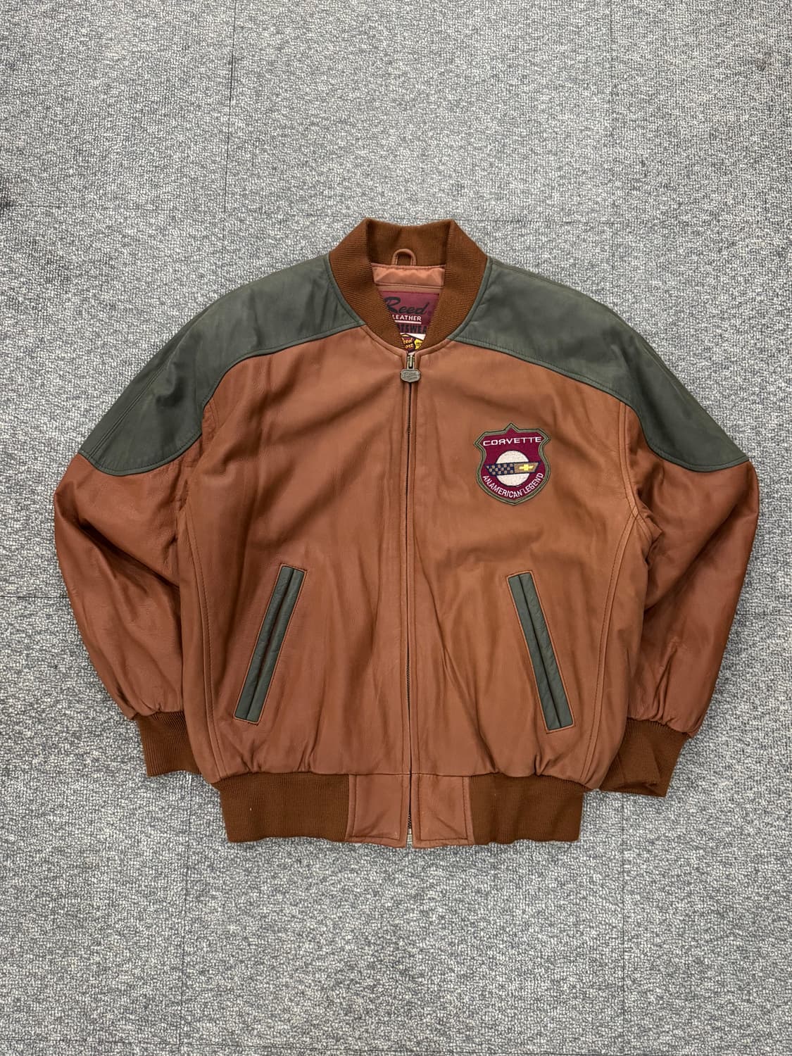 Reed sportswear 쉐보레 레더자켓 상품이미지1