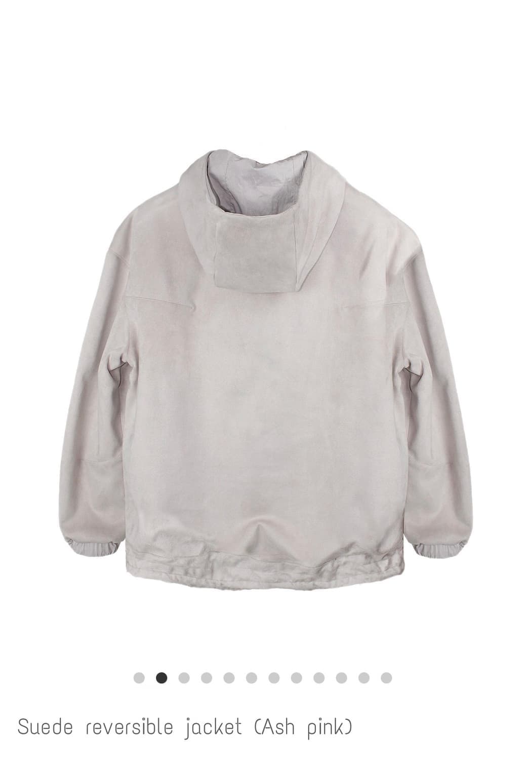 본네 suede reversible jacket light grey 상품이미지3