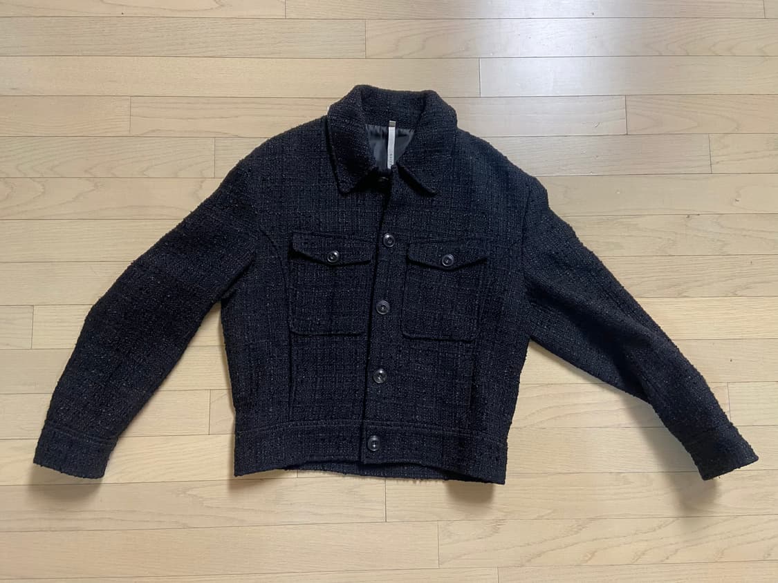 노이어 펜시 트위드 트러커 자켓 48 상품이미지2