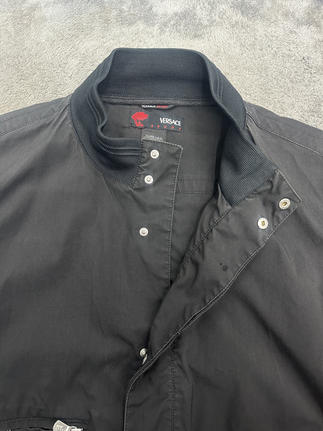 90s Versace sport 봄버 자켓 XL 상품이미지6