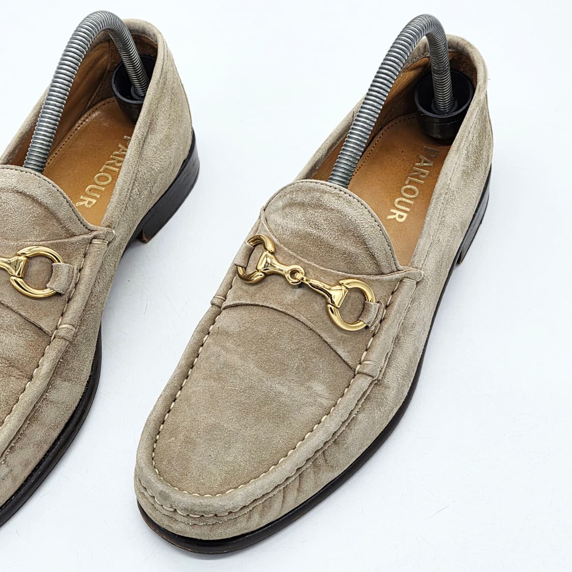 팔러 Tan Suede 홀스빗 로퍼 (42)  상품이미지5