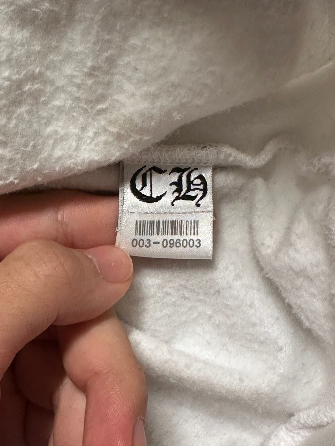 (희귀)크롬하츠 홀스슈 화이트 후드집업 상품이미지10