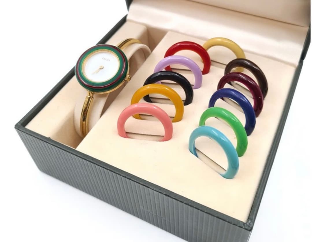 구찌 베젤링 시계 상품이미지1