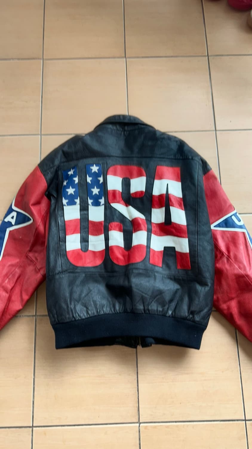 90‘s 마이클호반 USA 레더자켓 상품이미지6