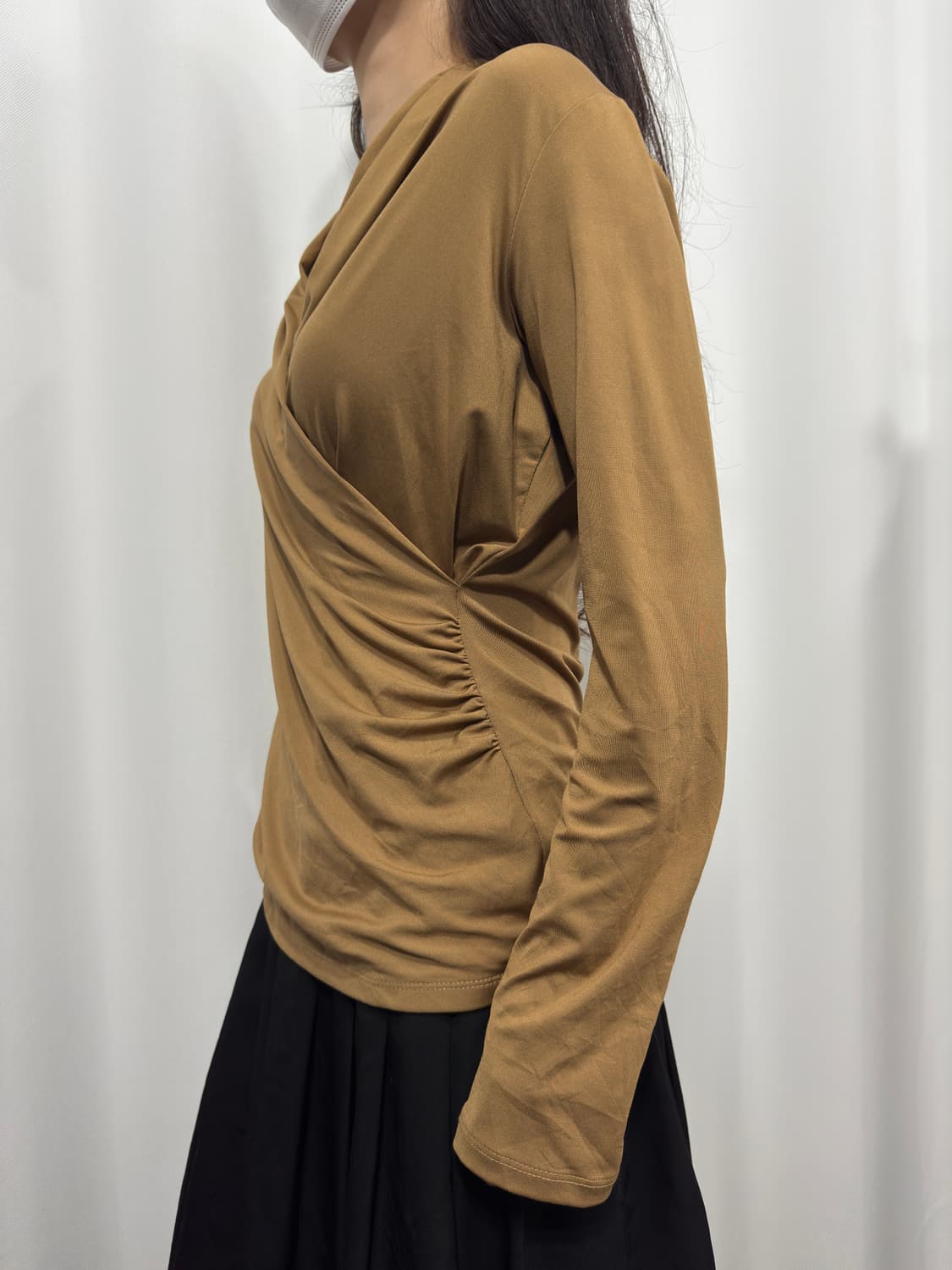 dhc wrap blouse 상품이미지2