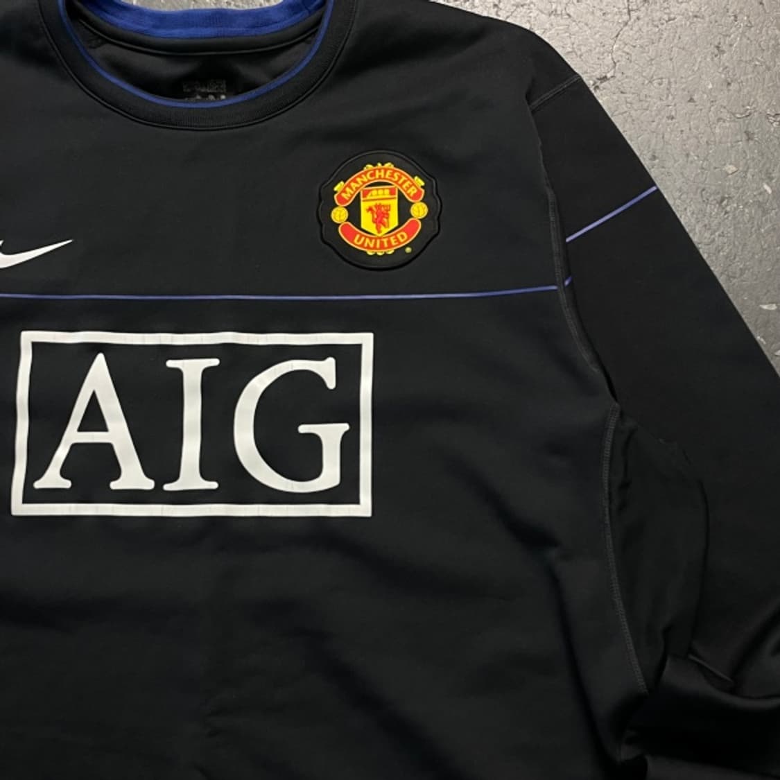 105 나이키 08-09 맨유 드릴탑 써멀탑 트레이닝 웜업 상품이미지2