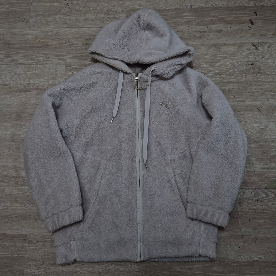 푸마 쉐르파 리버시블 후드 플리스 후리스 자켓 S(90) 상품이미지1