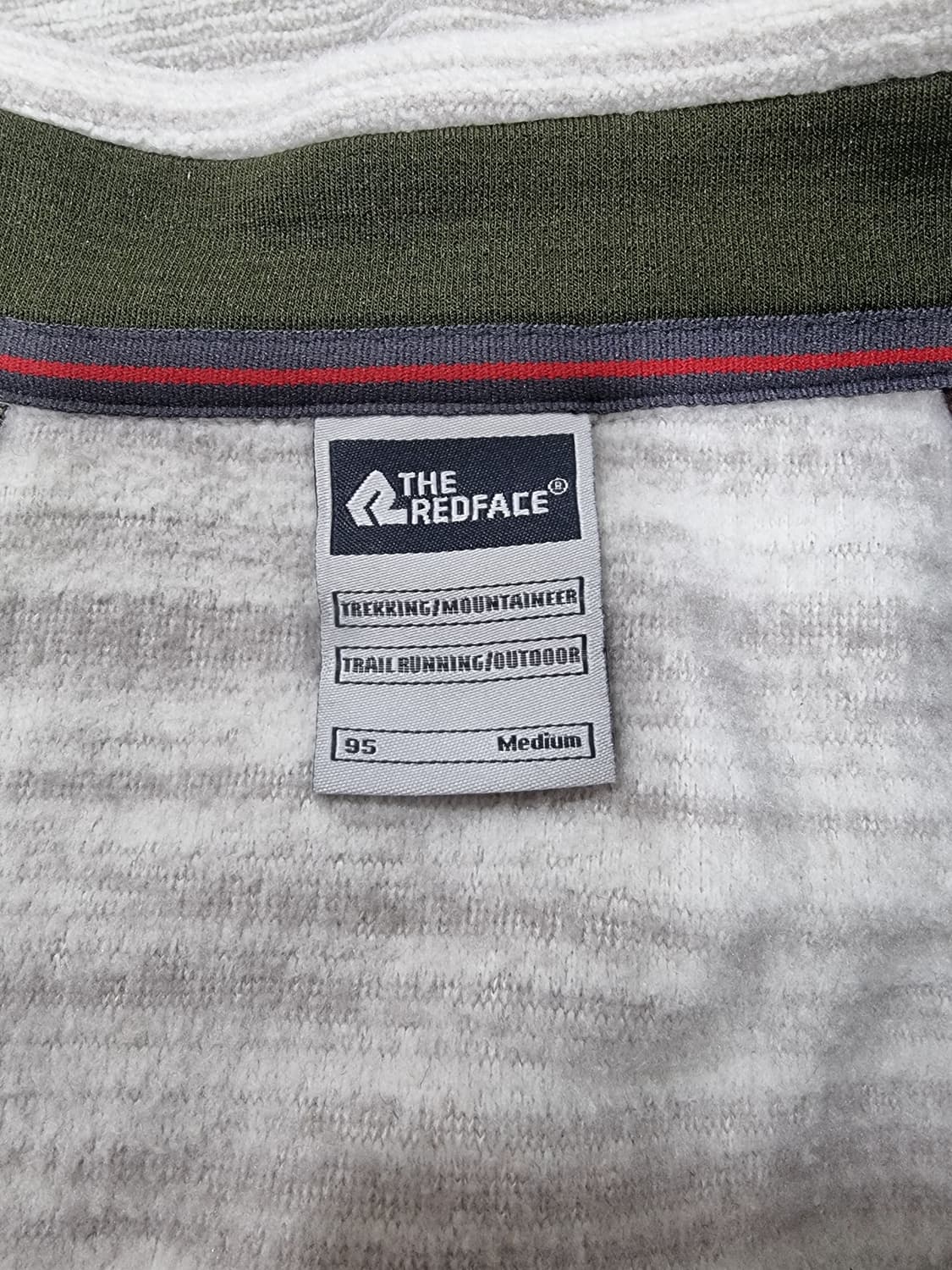 레드페이스 기모 반집업 (C920 상품이미지3