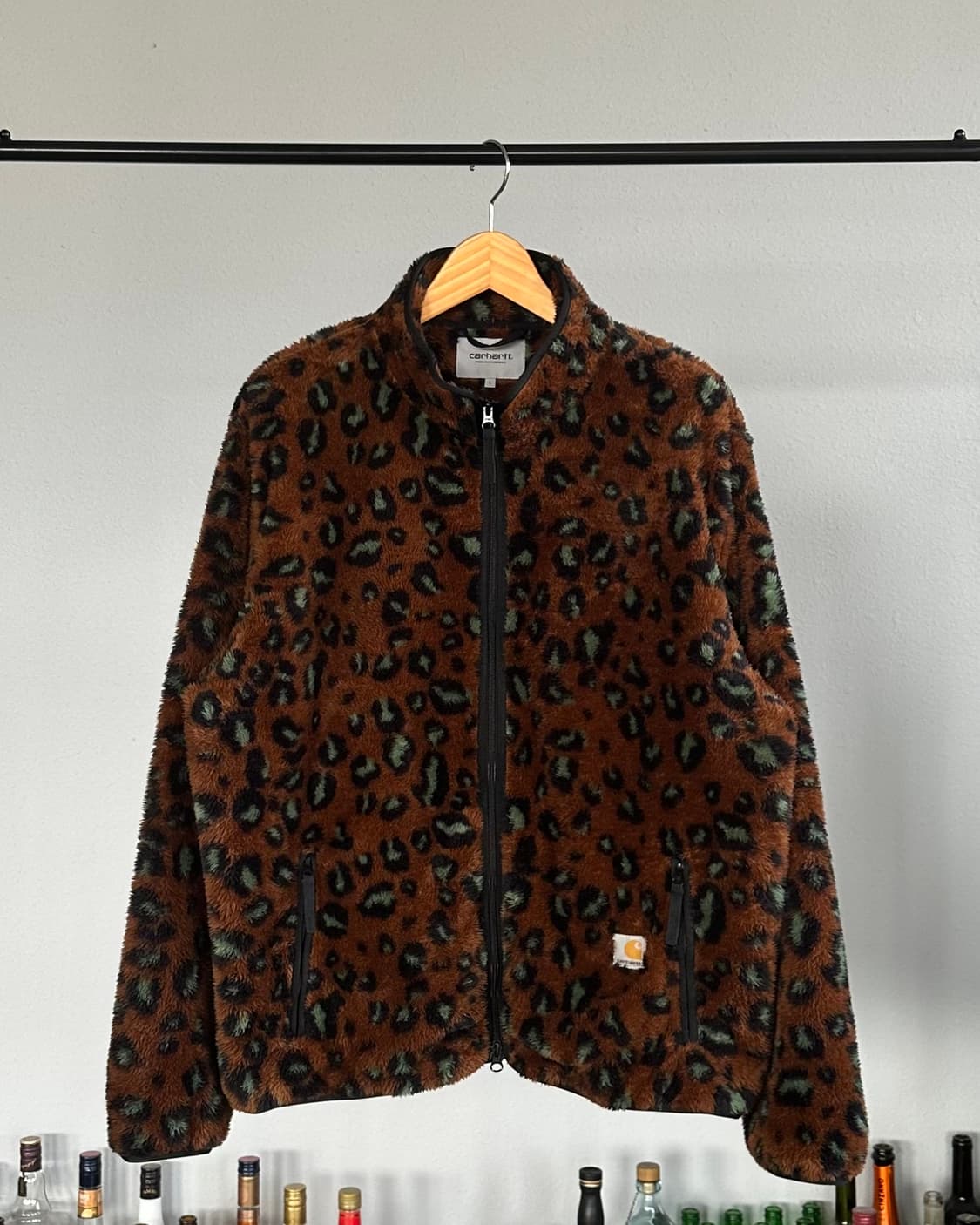 [L]칼하트 WIP 젭슨 스웻 레오파드 자켓 상품이미지1