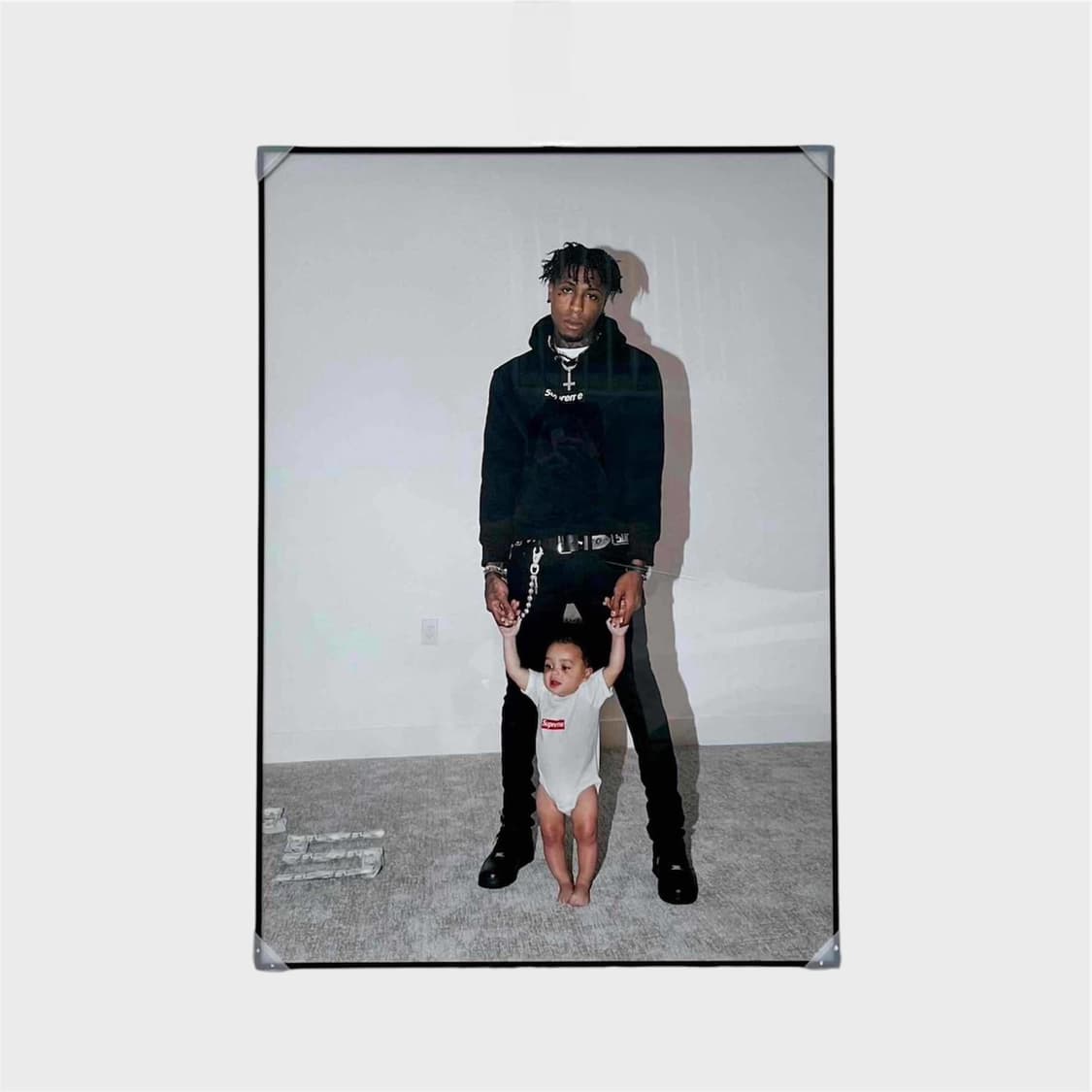 Supreme 슈프림 포스터 정품 (액자포함) NBA 영보이 상품이미지3