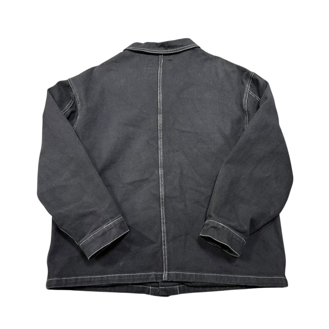 ✨ (바배) 바스틱 흑청 스티치 데님 셔츠 자켓  상품이미지2