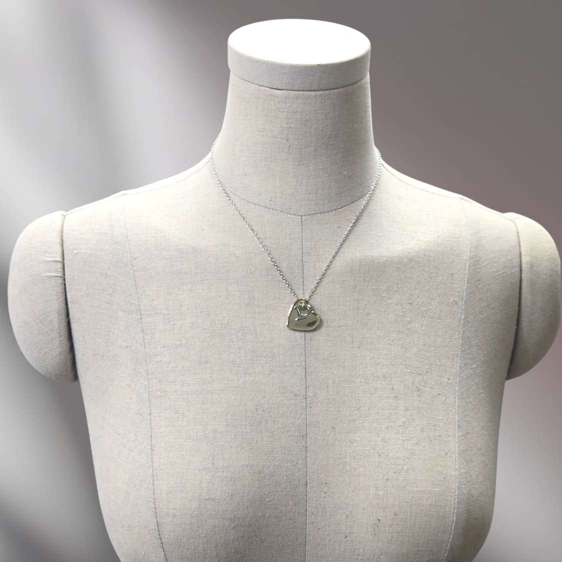 디올 하트 D이니셜 목걸이 상품이미지3