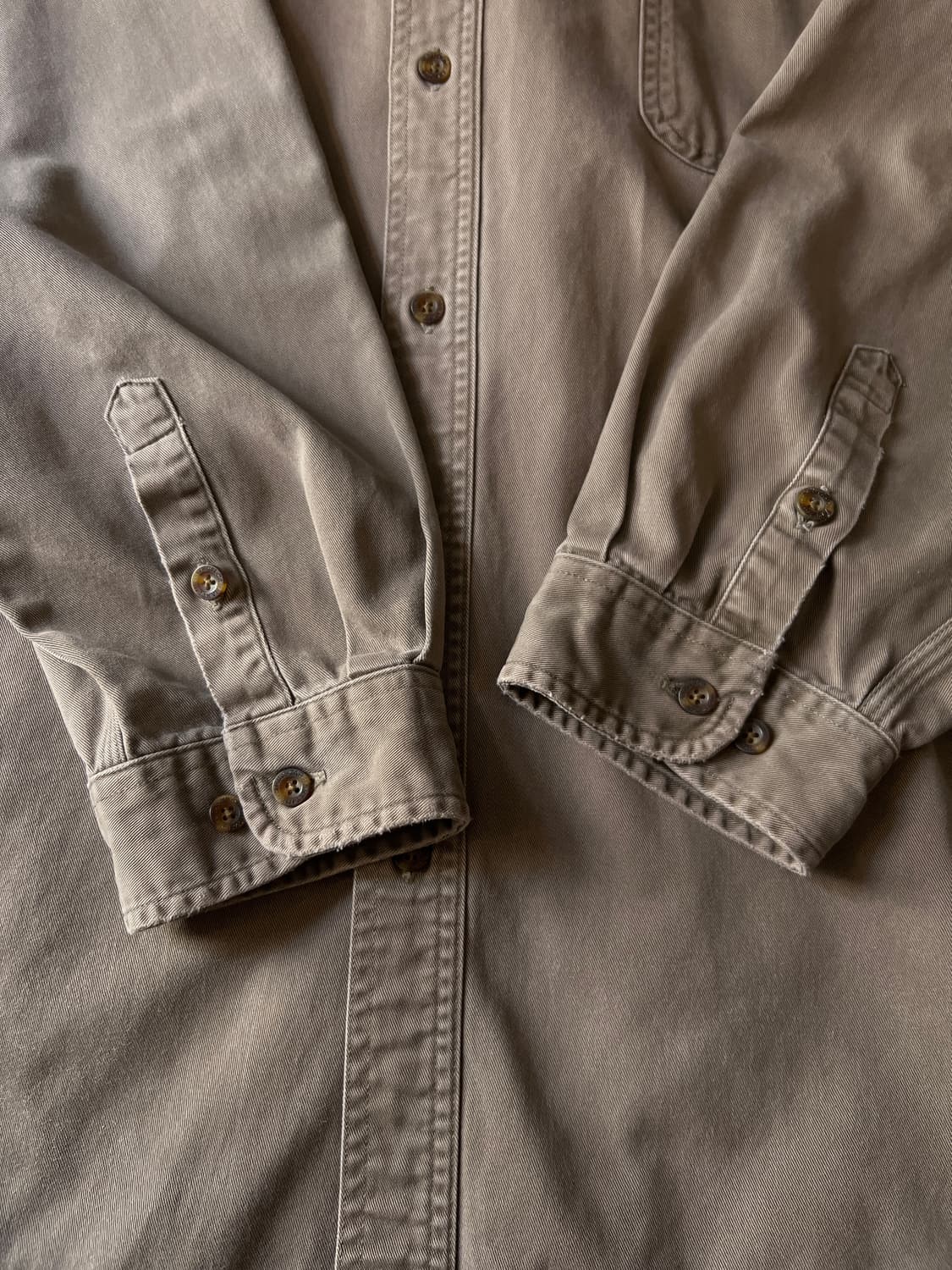 [3XL]칼하트 USA 2포켓 머쉬룸 코튼 워크 셔츠 상품이미지5