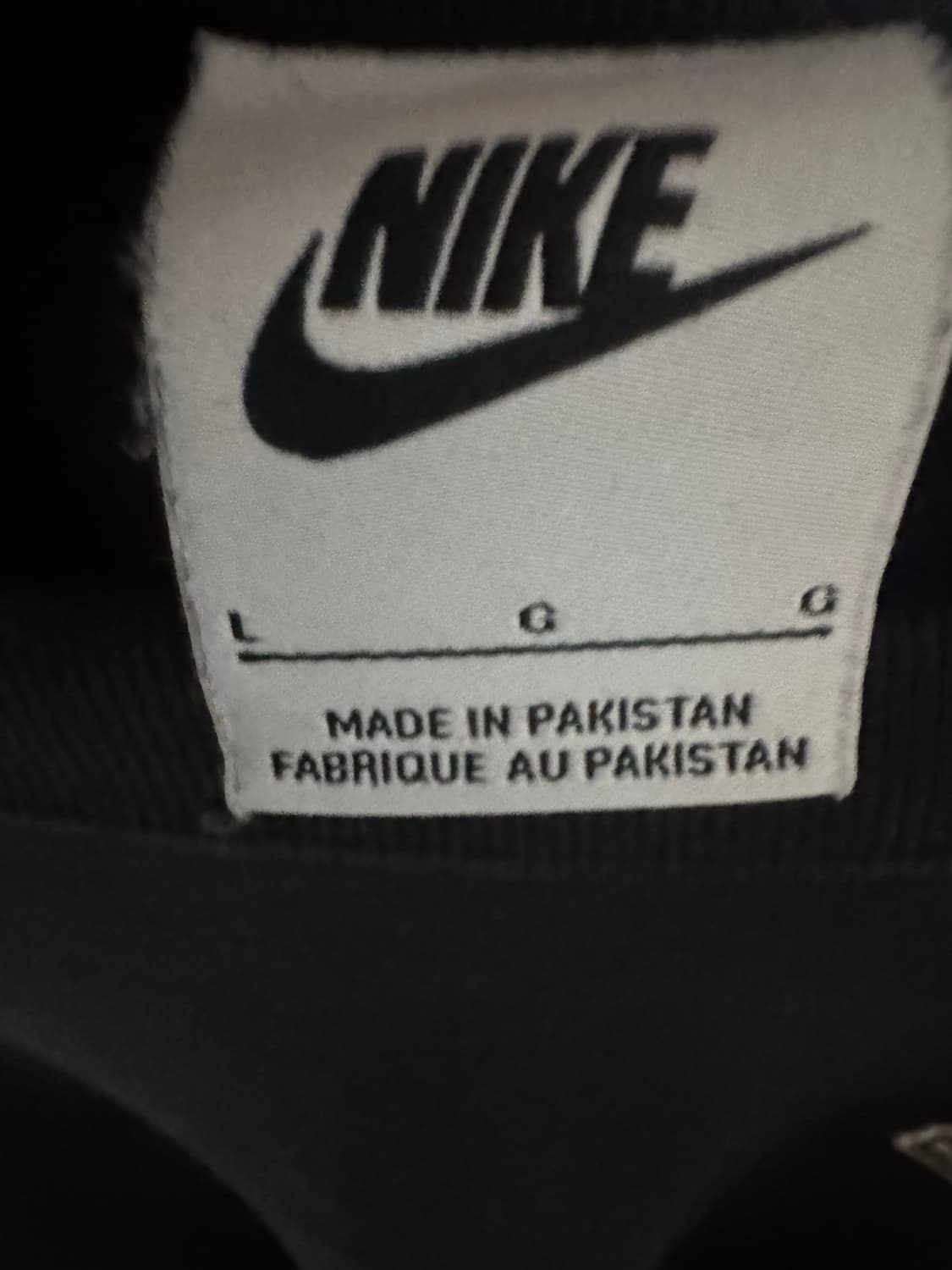 나이키 스투시 맨투맨 블랙 L 상품이미지3