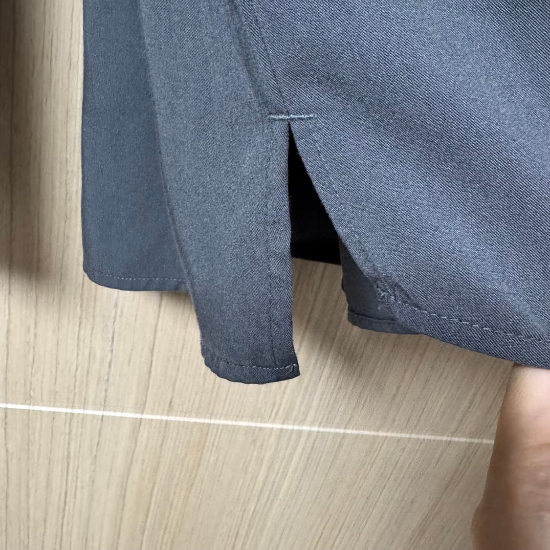 마인드브릿지 남자 가을셔츠 와이셔츠 차콜 상품이미지3