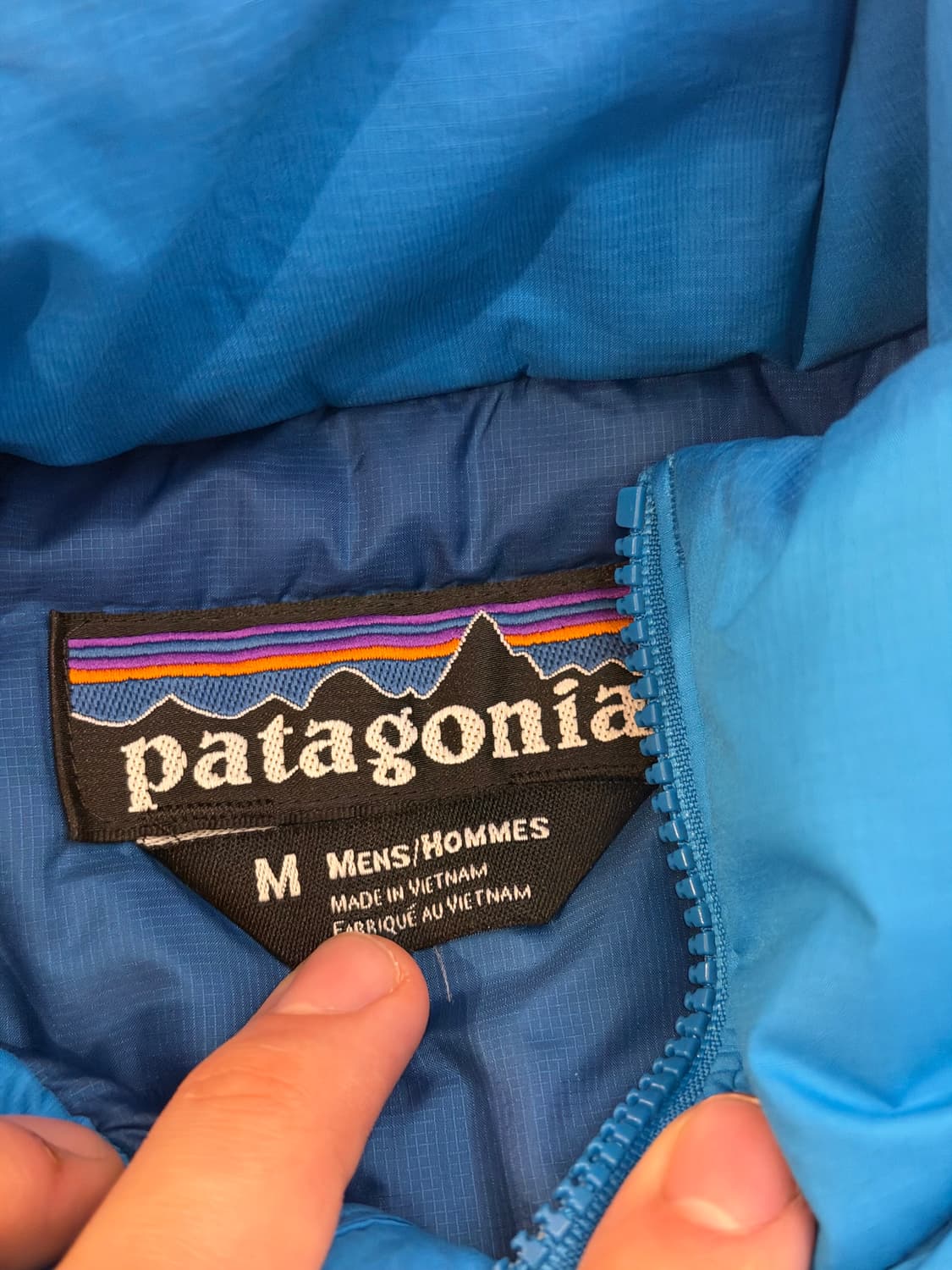 파타고니아 마이크로 퍼프 프리마로프트 경량패딩 블루 상품이미지4