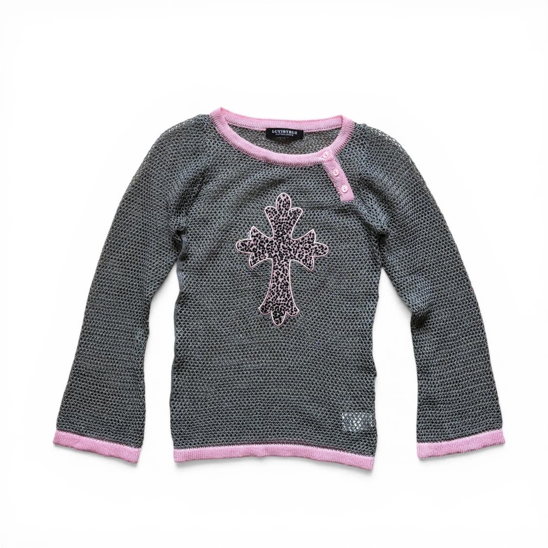 러즈이즈트루 SM CROSS MESH KNIT 상품이미지3