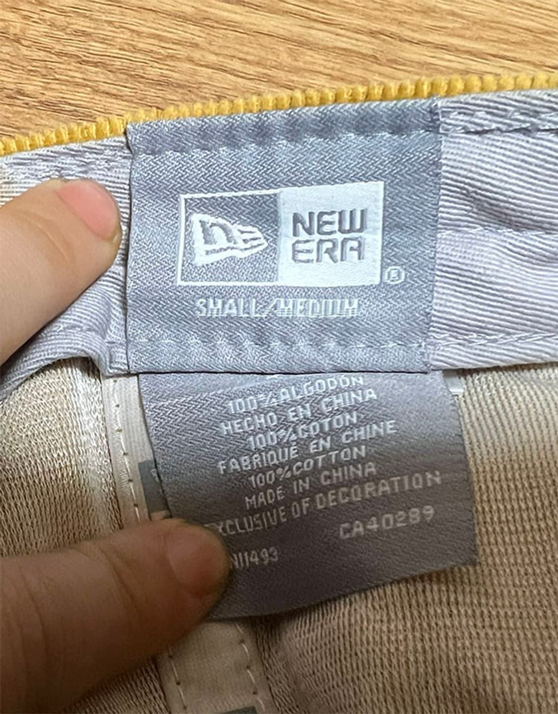 뉴에라 NYC 코듀로이 볼캡 모자 프리 캐주얼 상품이미지5