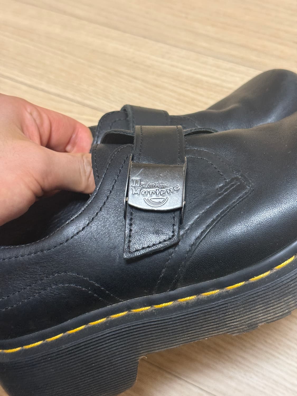 uk4,230) 129,000원 닥터마틴 오클리 블랙 더비 상품이미지8