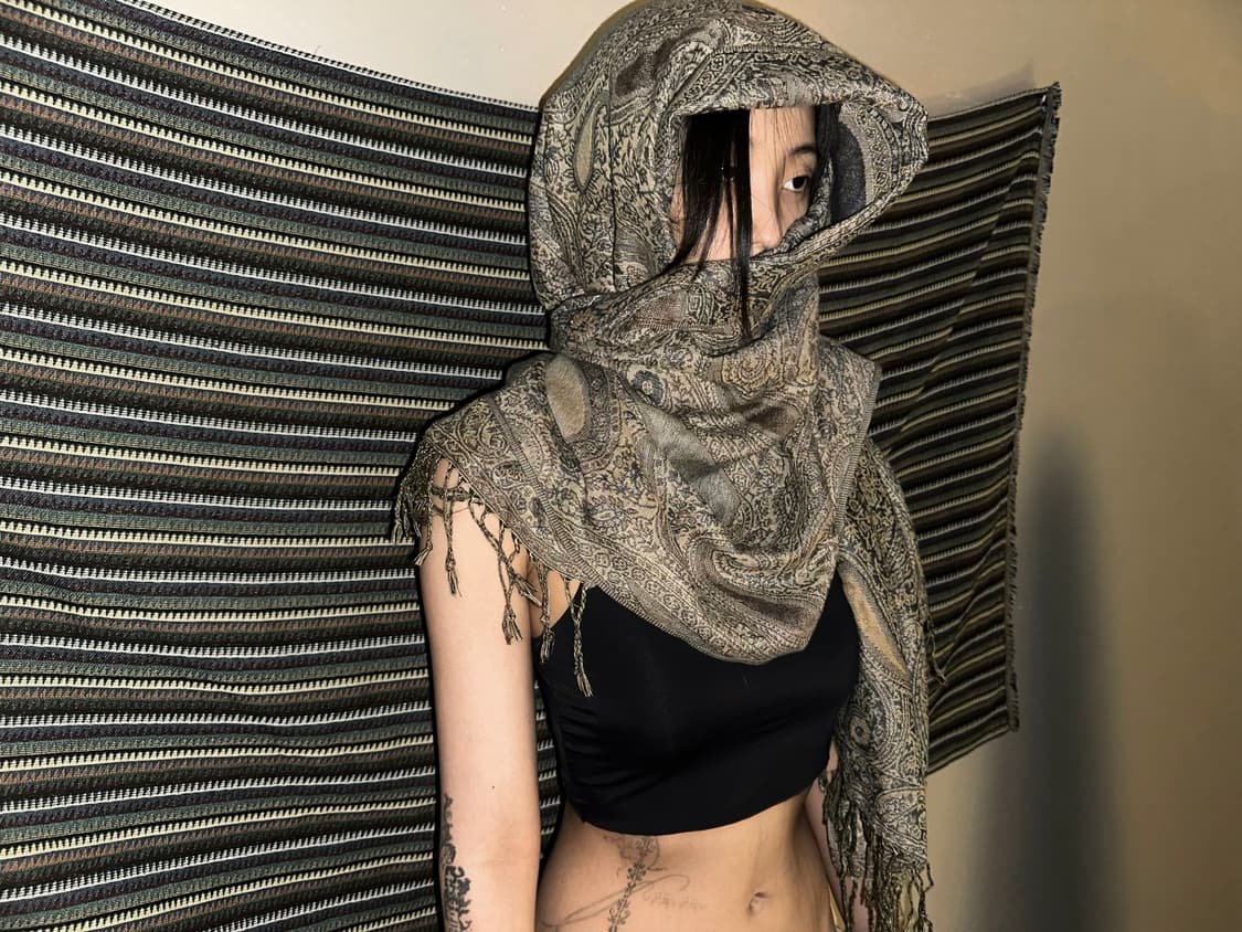 빈티지 머플러 상품이미지1