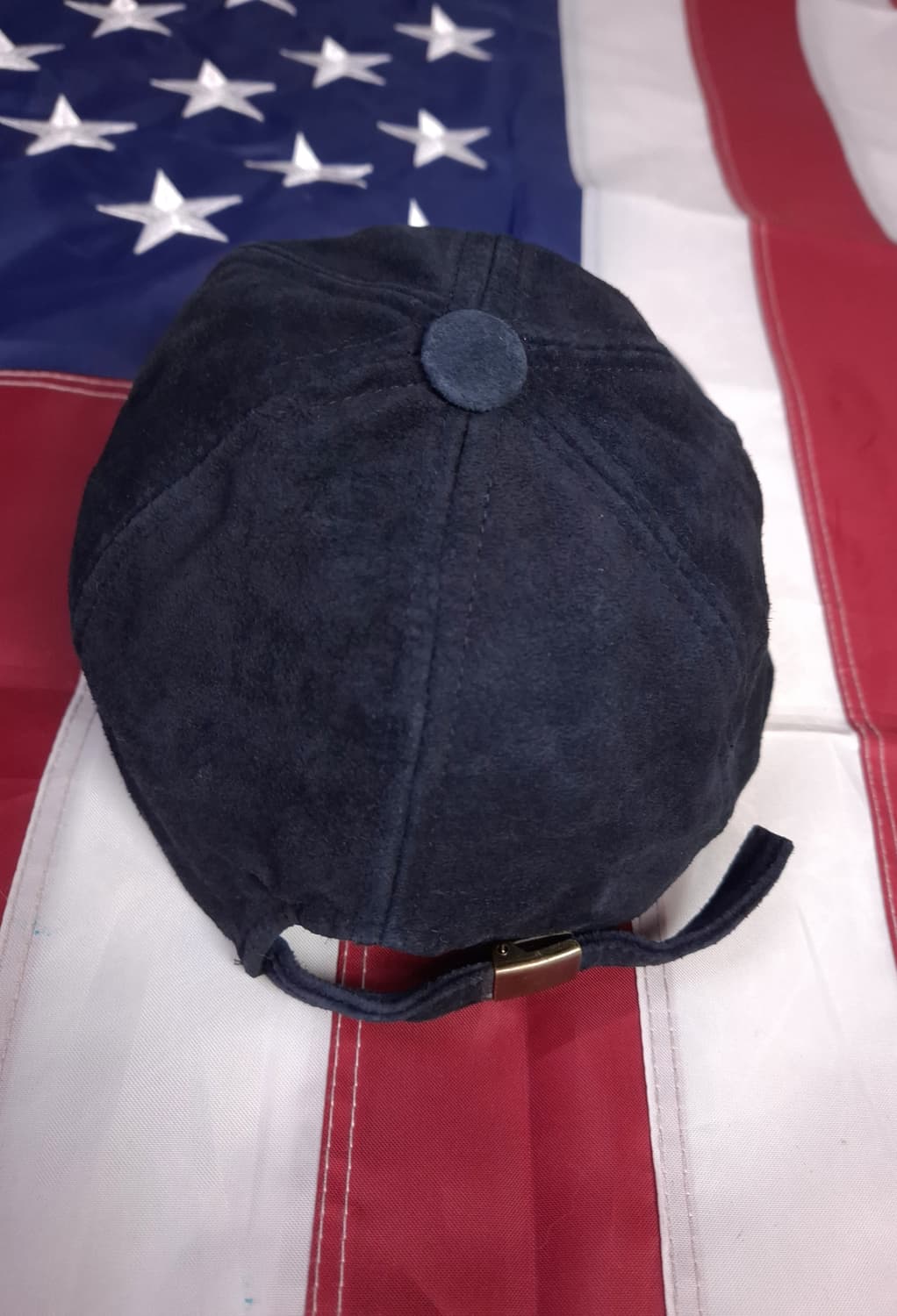 오리지날 90's 일본판 산토리보스커피 리얼스웨이드 볼캡 상품이미지5