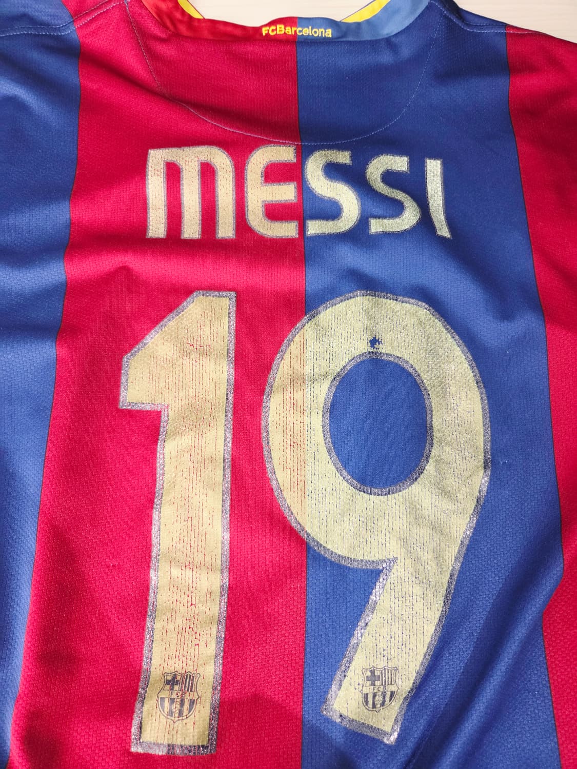 2006-07 시즌 FC 바르셀로나 리오넬 메시 홈 유니폼 상품이미지5