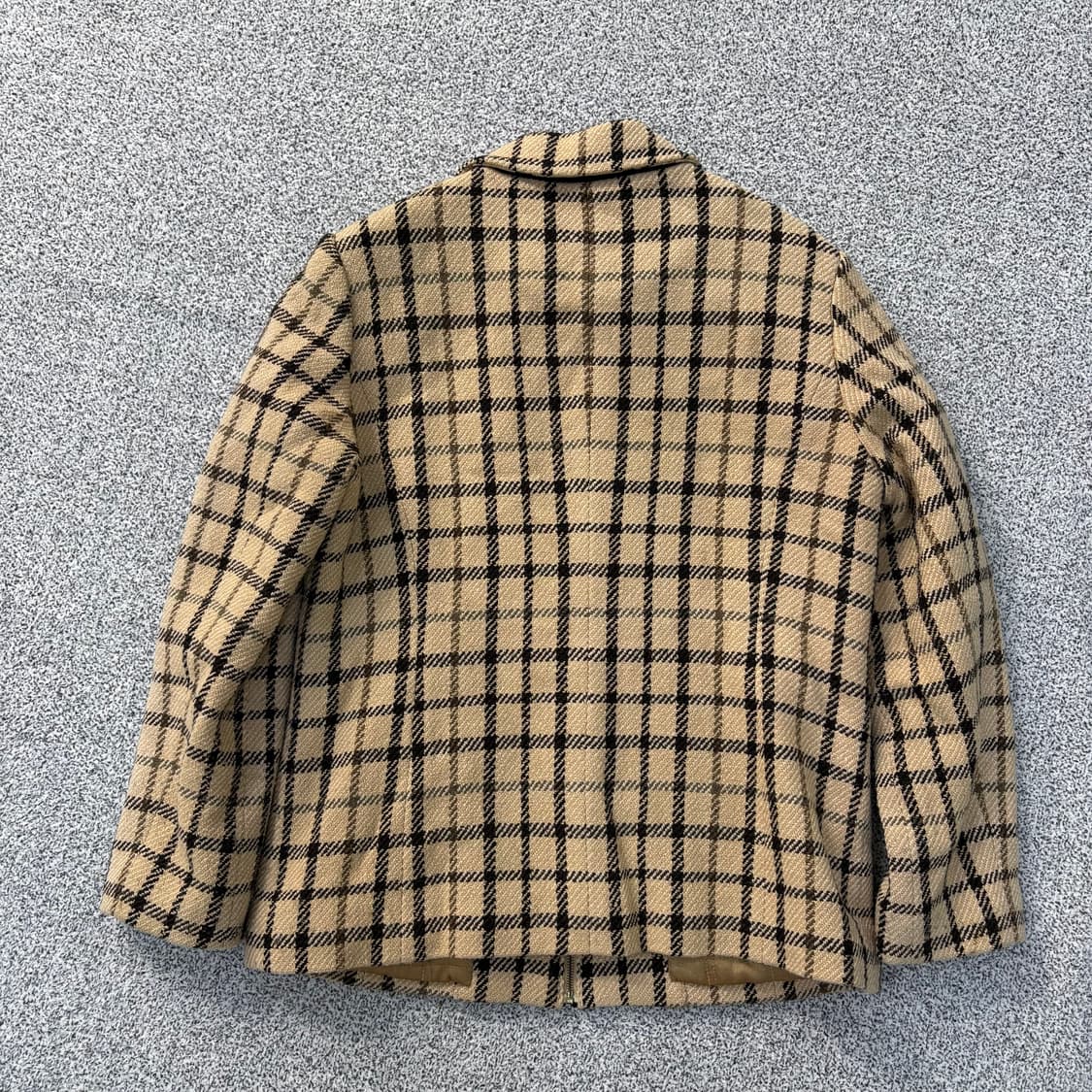 실측 닥스 골프 체크 자켓 0316J 상품이미지3