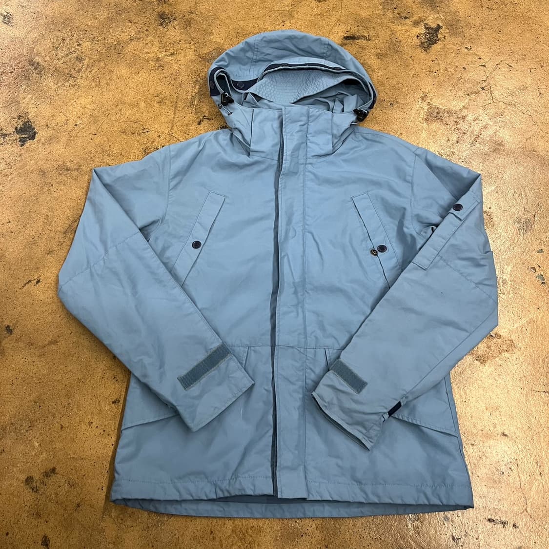 [정품/90] 노스페이스 후드 바람막이 자켓 하늘색 b14 상품이미지2